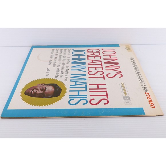 Johnny Mathis Johnny's Greatest Hits LP Vinyl Record Santa Maria Columbia CL8634 - Picture 5 of 16